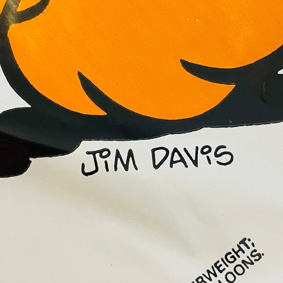 Garfield I'm Yours Self-Sealing 18" Foil Balloon By CTI Vintage Jim Davis 1979 - Picture 6 of 10